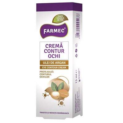 Crema contur ochi, 15ml, Farmec