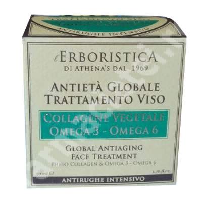 Crema cu fitocolagen, Omega 3 - 6, 50 ml, Erboristica