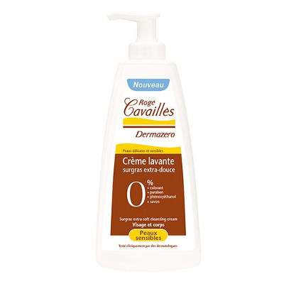 Crema curatatoare extra-delicata pentru piele sensibila Dermazero, 300 ml, Roge Cavailles