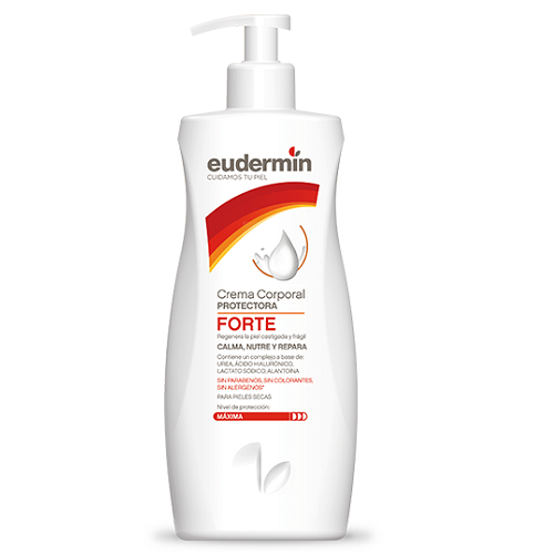 Crema de corp cu uree Forte pentru piele uscata, 400 ml, Eudermin