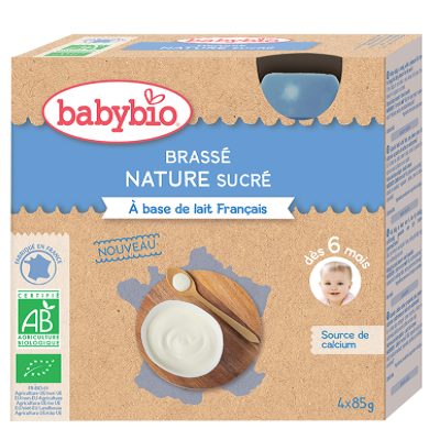 Crema de iaurt, 4 x 85 , BabyBio