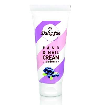 Crema de maini si unghii cu afine Dairy Fun, 70 ml, Delia Cosmetics