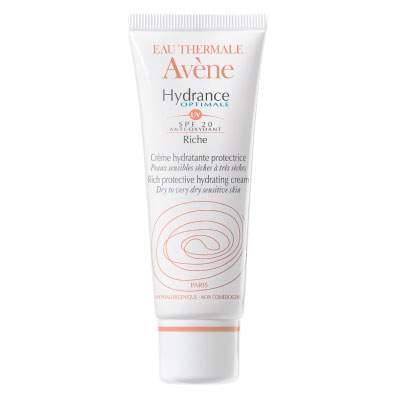 Crema hidratanta Avene Hydrance Optimale Riche SPF 20, 40 ml, Pierre Fabre