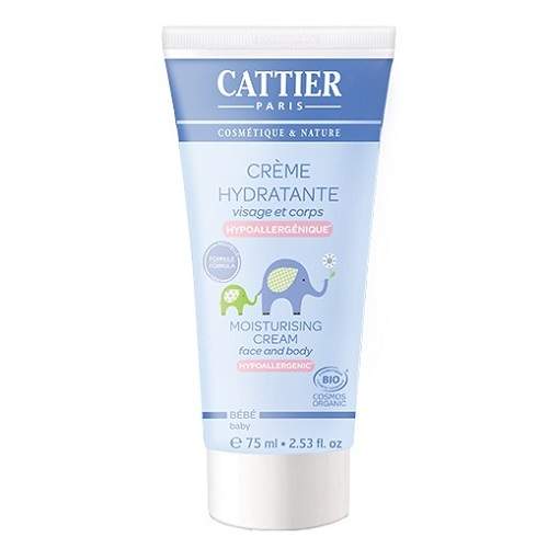 Crema hidratanta pentru copii, 75 ml, Cattier