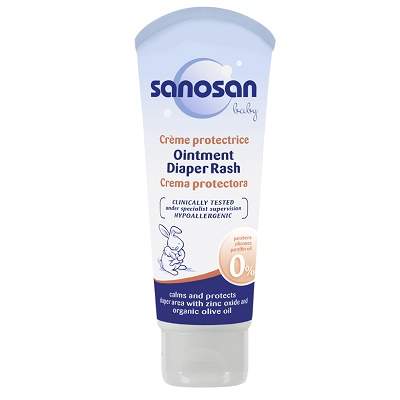 Crema ingrijire zona scutecului, 75ml, Sanosan