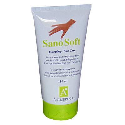 Crema pentru piele uscata Sano Soft, 150 ml, Antiseptica