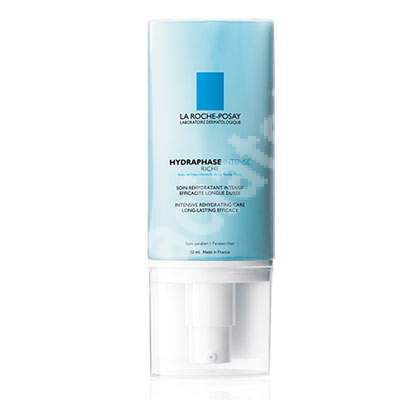 Crema pentru ten uscat Hydraphase Riche, 50 ml, La Roche-Posay