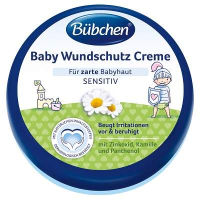 Crema preventie si ingrijire eritem fesier, 150 g, Bubchen