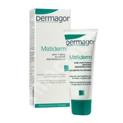 Crema purifianta pentru piele grasa Dermagor Matiderm, 40 ml, Coryne Bruynes