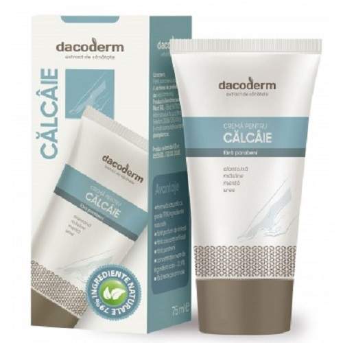 Crema terapeutica pentru calcaie, 75 ml, Dacoderm