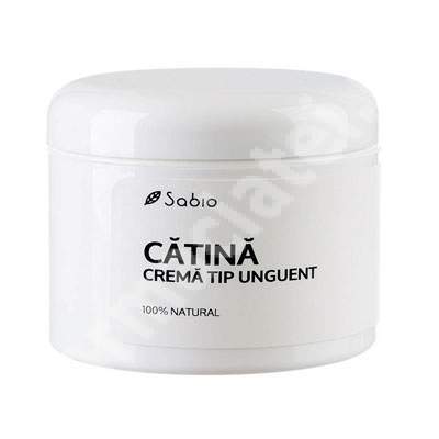 Crema tip unguent cu catina, 30 ml, Sabio