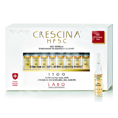 Crescina Re-Growth HFSC 1300 Man, 20 fiole, Labo