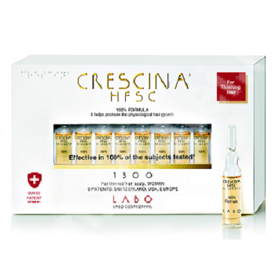 Crescina Re-Growth HFSC 1300 Woman, 10 fiole, Labo