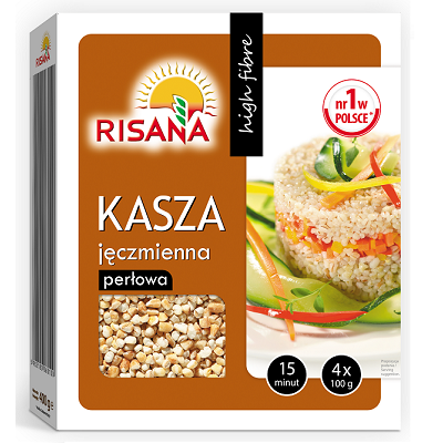 Crupe de orz perlat 4x100 gr, Risana