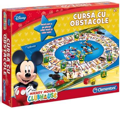 Cursa cu obstacole, Disney, CL60197, Clementoni