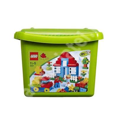 Cutie cuburi Deluxe Duplo 2-5 ani, L5507, Lego