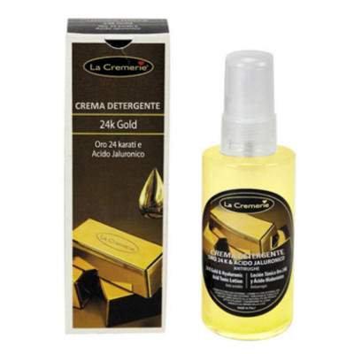 Demachiant cu Aur 24K si Acid Hialuronic, 125 ml, La Cremerie