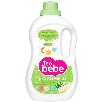 Detergent lichid de haine cu aloe vera, 1.3 L, Teo Bebe