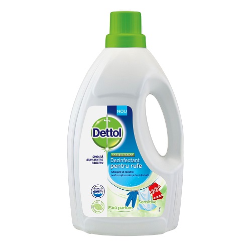 Dezinfectant pentru rufe Sensitive, 1.5 L, Dettol