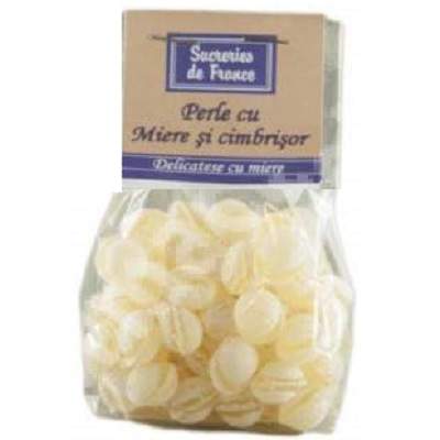 Dropsuri cu miere si esenta naturala de cimbrisor, 100g, Apidava