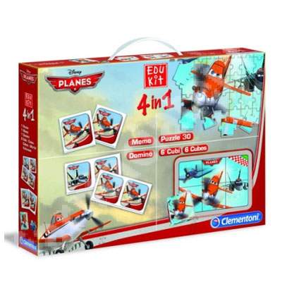 Edu Kit 4in1 Avioane Disney, CL13800, Clementoni