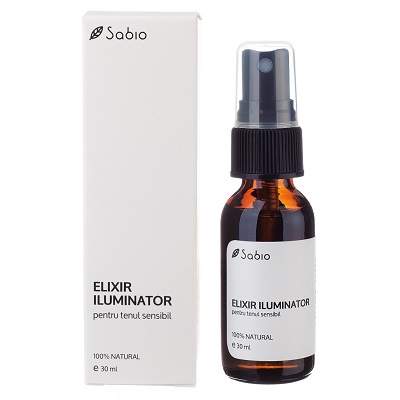 Elixir iluminator ten sensibil, 30 ml, Sabio