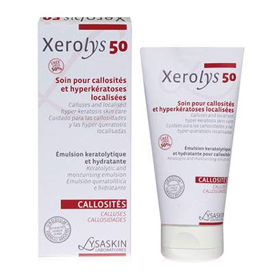 Emulsie hidratanta calusuri si hiperkeratoze Xerolys 50, 40 ml, Lab Lysaskin