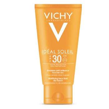 Emulsie matifianta cu efect uscat SPF 30 Ideal Soleil, 50 ml, Vichy