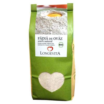 Faina de ovaz Bio, 500 g, Longevita 