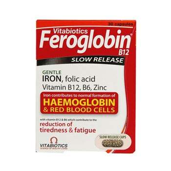 Feroglobin B12, 30 capsule, Vitabiotics