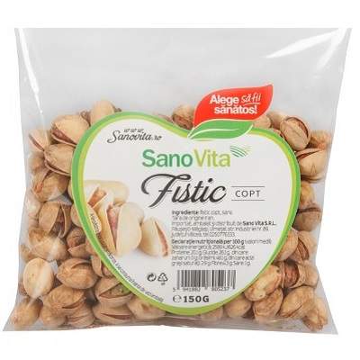 Fistic copt si sarat, 150 g, Sanovita