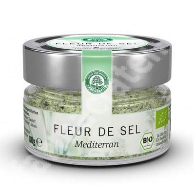 Flori de sare de mlastina egeeana cu ierburi mediteraneene, BIO, 80 g, Lebensbaum