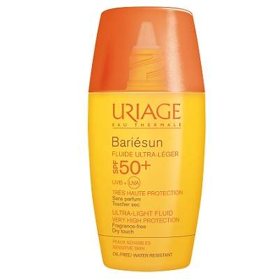 Fluid ultra lejer protectie solara pentru fata SPF50 Bariesun, 30ml, Uriage