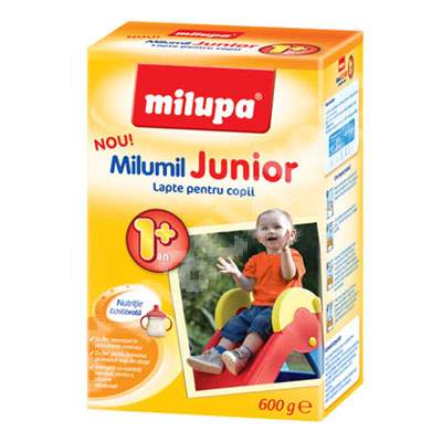 Formula de lapte Milumil Junior, Gr. +1 an, 600 g, Milupa