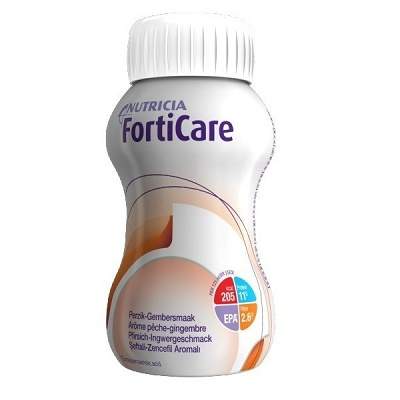 FortiCare piersica & ghimbir, 125 ml, Nutricia