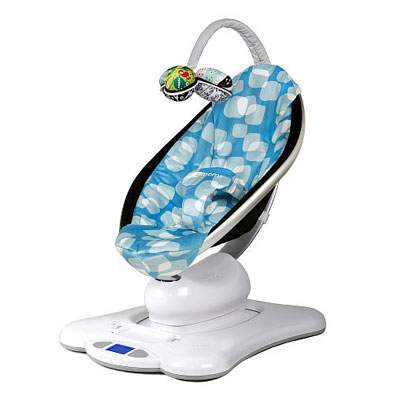 Fotoliu balansoar blue Mamaroo, +0 luni, 4Moms