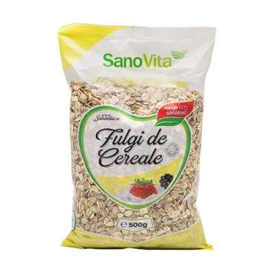 Fulgi de cereale, 500 g, Sanovita