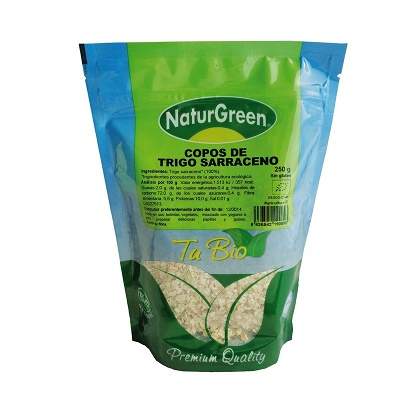 Fulgi de hrisca 250 g, Naturgreen