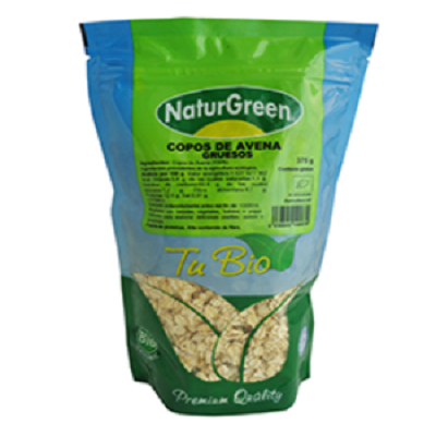 Fulgi grosieri de ovaz 375 g, Naturgreen