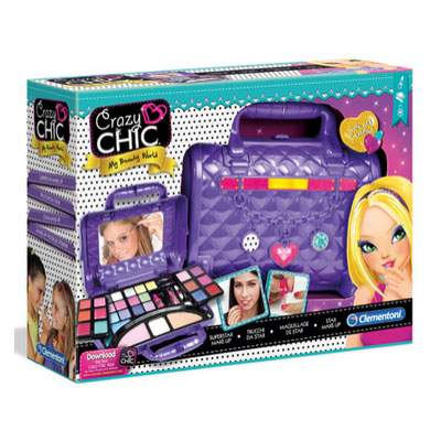 Geanta mare pentru machiaj Crazy Chic, CL15773, Clementoni