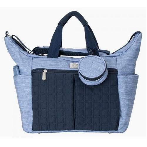 Geanta multifunctionala The Walk in the Park Vintage Blue, ER11994, ErgoBaby