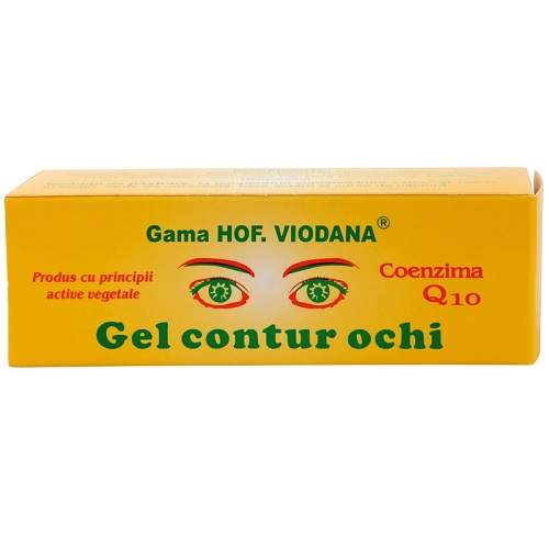 Gel contur pentru ochi Q10, 30 ml, Hofigal