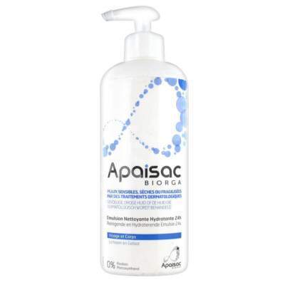 Gel-crema de spalare Apaisac, 400 ml, Biorga