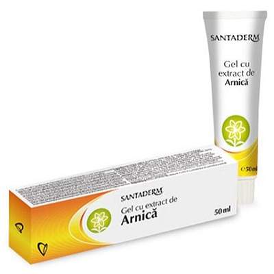 Gel cu extract de arnica, 50 ml, Santaderm