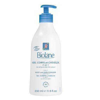 Gel de curatare pentru par si corp, 350ml, Biolane