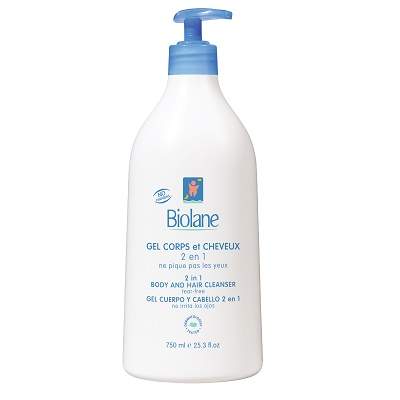 Gel de curatare pentru par si corp, 750ml, Biolane