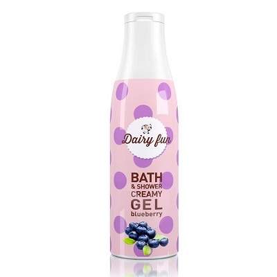 Gel de dus cu afine Dairy Fun, 400 ml, Delia Cosmetics