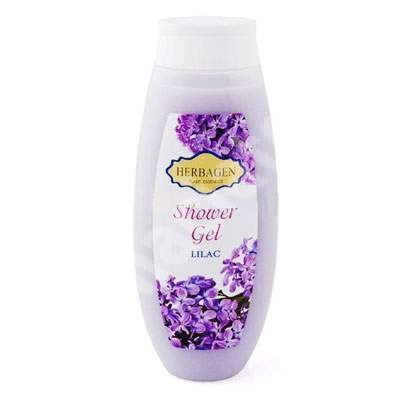 Gel de dus cu liliac, 500 ml, Herbagen