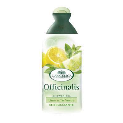 Gel de dus energizant cu lamaie si ceai verde L'angelica Officinalis, 250 ml, Coswell