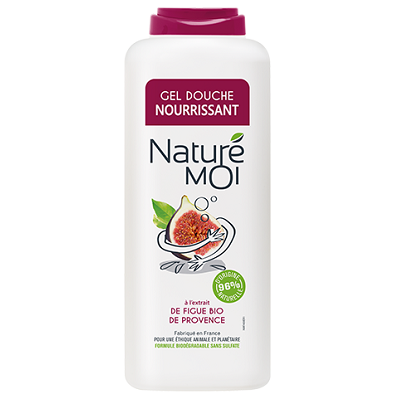 Gel de dus nutritiv cu extract Bio de Smochine de Provence, 400ml, Nature Moi